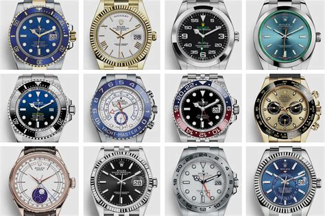 how many models of rolex are there|all types of Rolex watches.